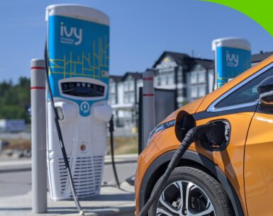 Ivy Charging Network's public electric vehicle chargers.